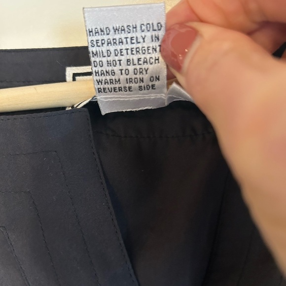 NWT Diane Gilman Black 100% Silk Tunic Top Size 1X Timeless Classic - Picture 5 of 10